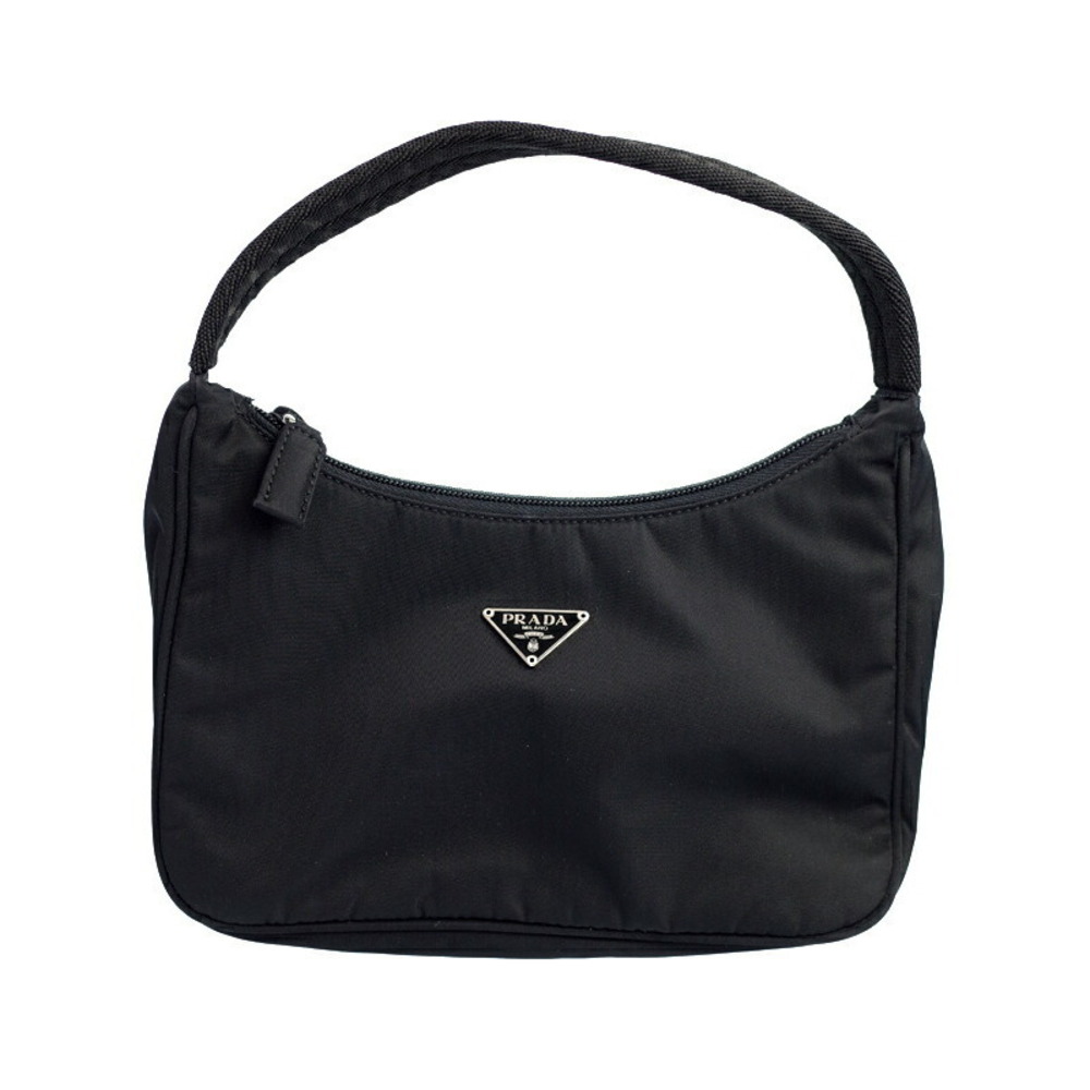Prada Tote City Shoulder Bag Tessuto Black - Picture 2 of 5